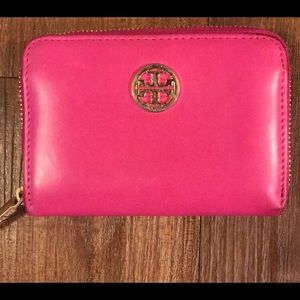 Tory Burch Pink Mini Wallet